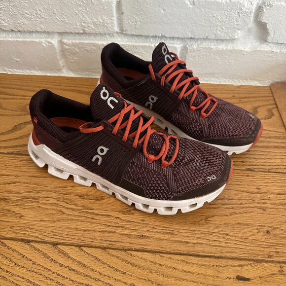 On Running Women’s Plum /dawn Running shoes lace up cloudswift mesh Sneakers 9.0 - Picture 1 of 13